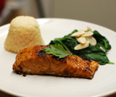 Japanese Pan Fried Salmon